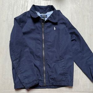 Polo Ralph Lauren Cotton Jacket in navy, size 6 for boys